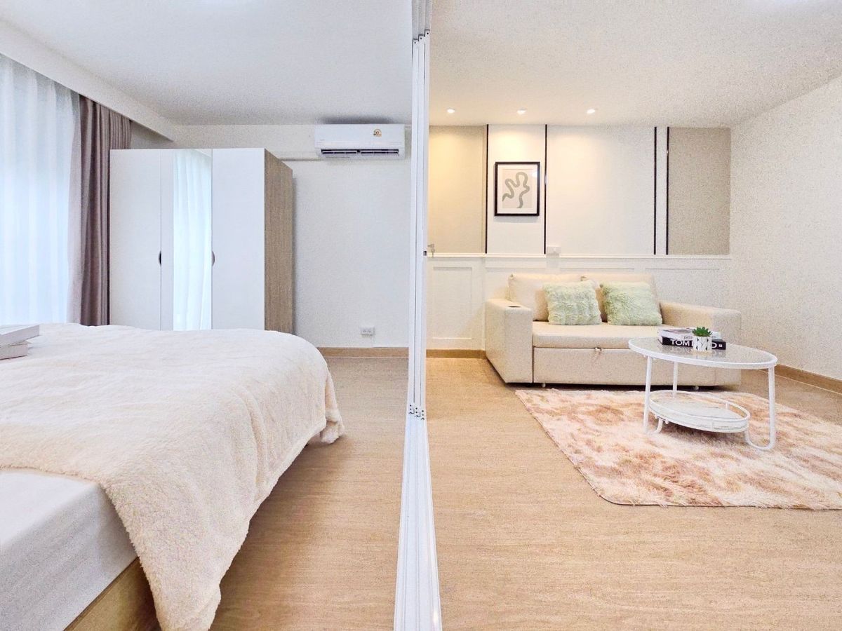 ขายคอนโดลาดพร้าว101 แฮปปี้แลนด์ : 🏙คอนโดลาดพร้าว ห้องสวยแต่งใหม่พร้อมอยู่ พร้อมเสิร์ฟ 🥰🤗👌 “ซิตี้ วิลล่า ลาดพร้าว130“