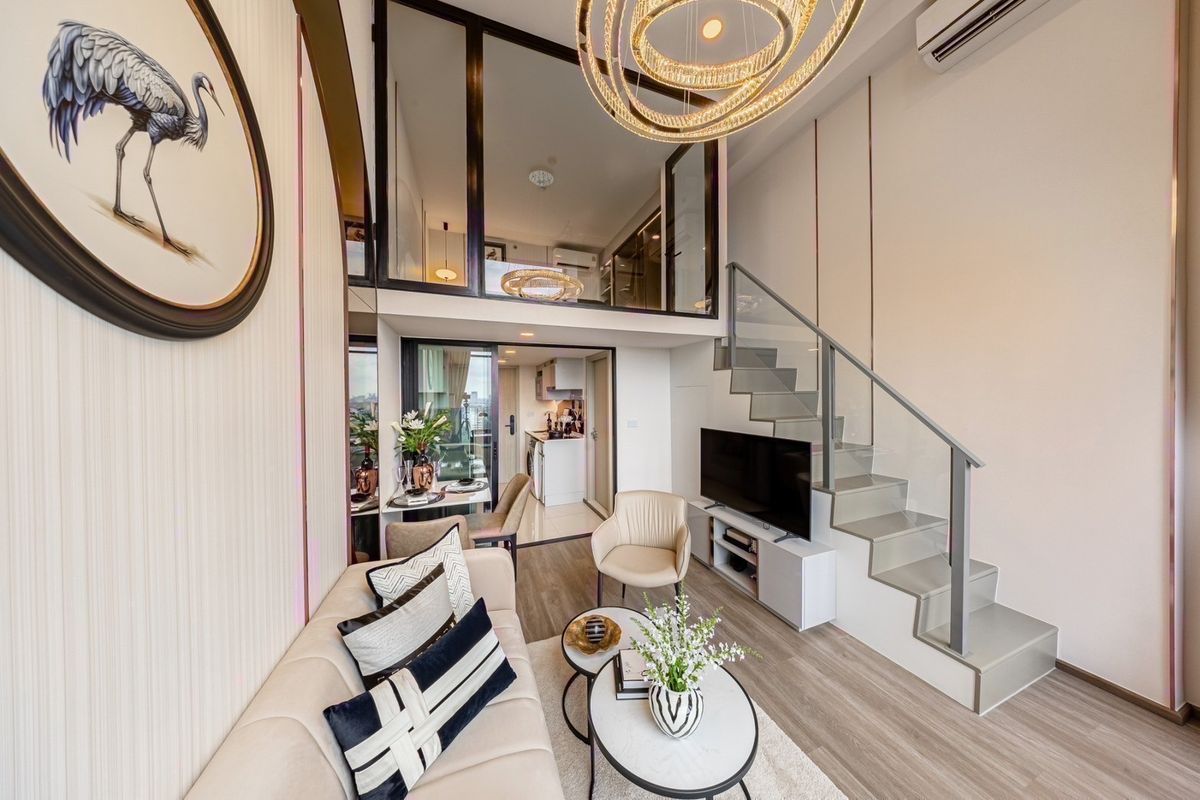ขายคอนโดเกษตรศาสตร์ รัชโยธิน : **For sell** SO ORIGIN KASET  🚩1 Bedroom Duplex (Fully Fitted)
