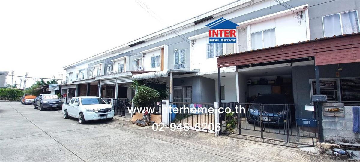 ขายทาวน์โฮมปทุมธานี รังสิต ธรรมศาสตร์ : ทาวน์เฮ้าส์ 2 ชั้น 17.4 ตร.ว. หมู่บ้านพฤกษา60/1 รังสิต-บางพูน ถนนรังสิต-ปทุมธานี ถนนรังสิต-บางพูน เมืองปทุมธานี ปทุมธานี