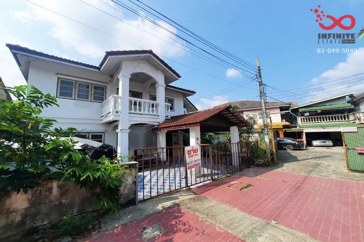 ขายบ้านปิ่นเกล้า จรัญสนิทวงศ์ : ขายบ้านเดี่ยว 2 ชั้น 84 ตารางวา หมู่บ้านบูรพาวิลล่า3 ถนนสวนผัก