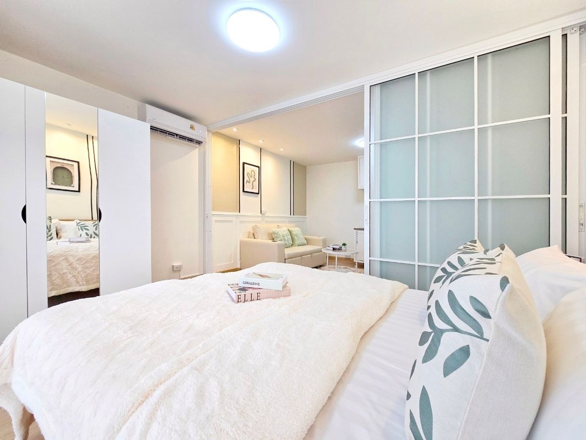 ขายคอนโดลาดพร้าว101 แฮปปี้แลนด์ : 🏙คอนโดลาดพร้าว ห้องสวยแต่งใหม่พร้อมอยู่ พร้อมเสิร์ฟ 🥰🤗👌 “ซิตี้ วิลล่า ลาดพร้าว130“