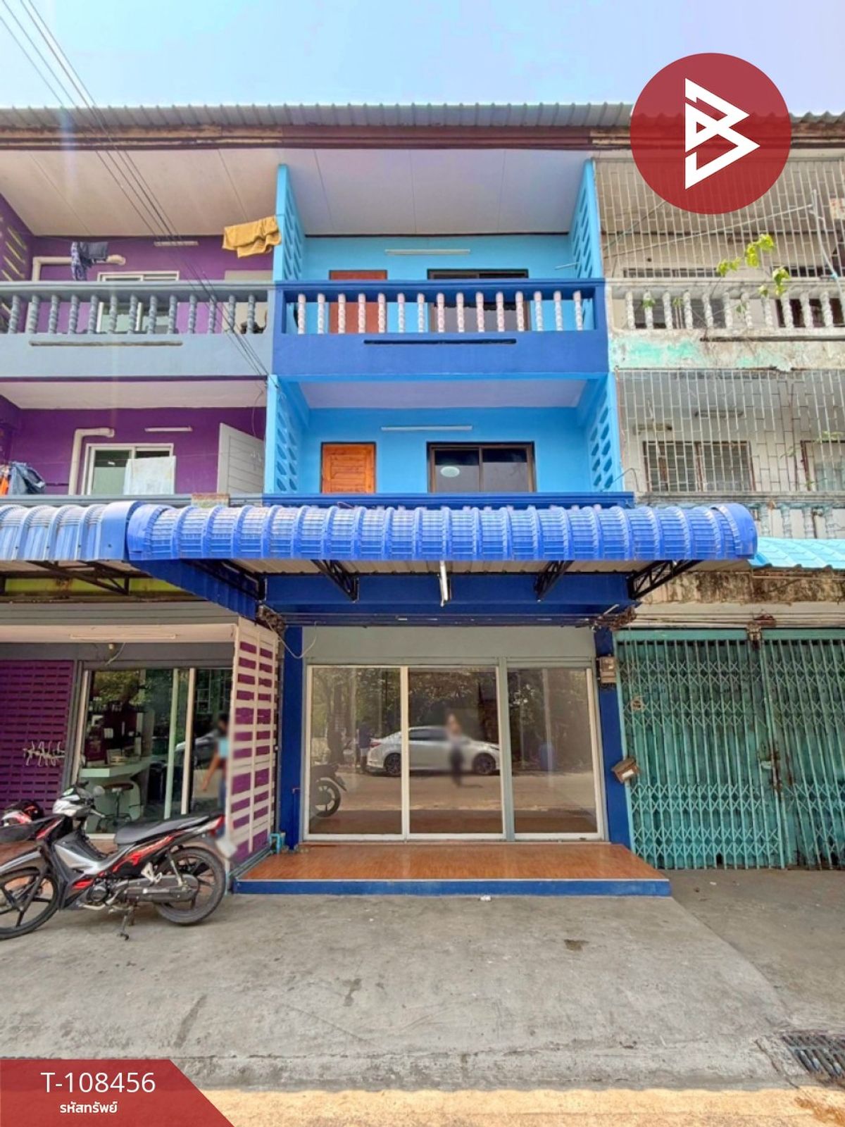 ขายอาคารพาณิชย์วิภาวดี ดอนเมือง หลักสี่ : ขายอาคารพาณิชย์ 3 ชั้น หมู่บ้านบูรพาวิลล่า 24 ดอนเมือง กรุงเทพมหานคร