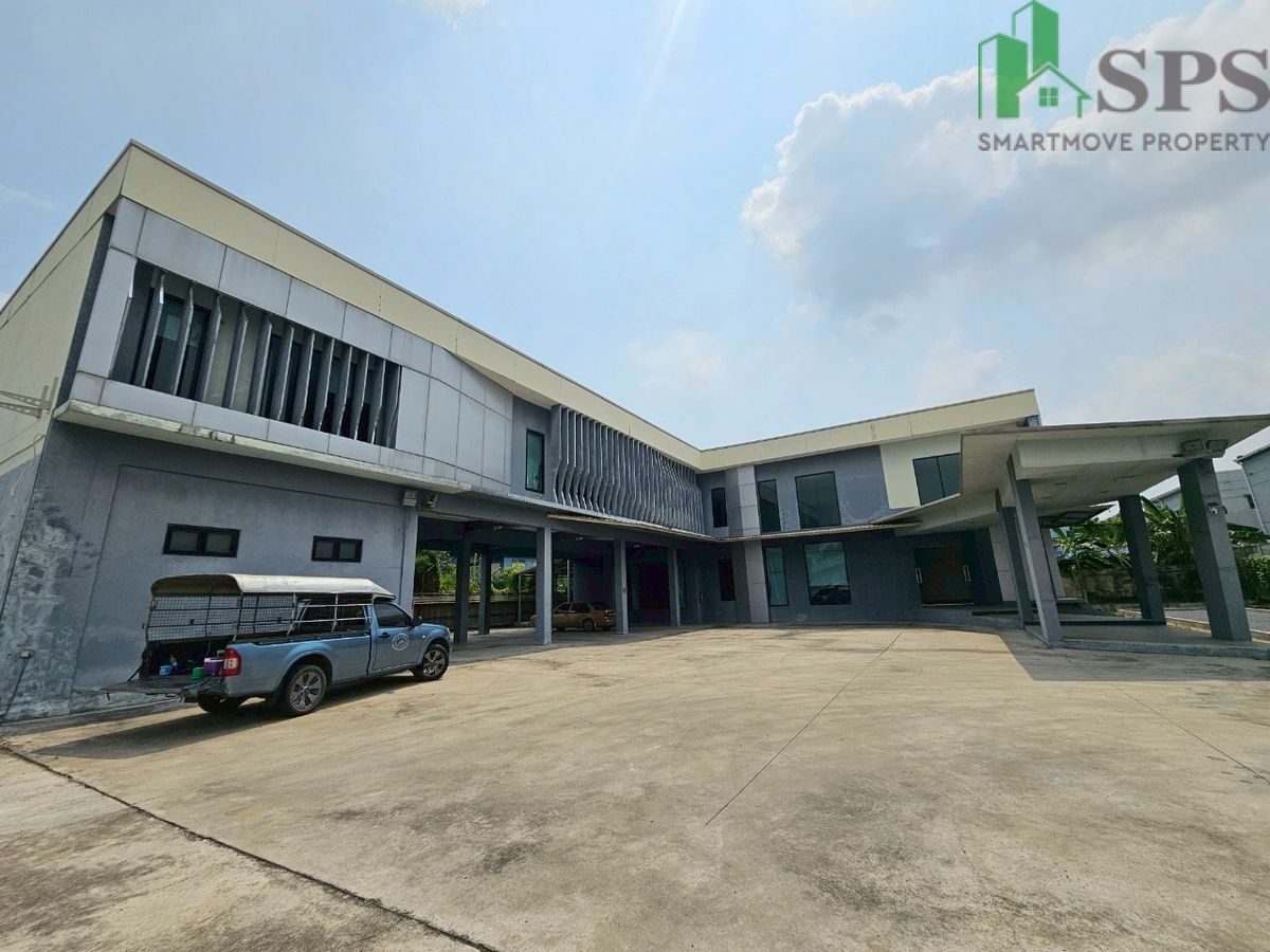 ให้เช่าสำนักงานลาดกระบัง สุวรรณภูมิ : For rent 2-storey office building + warehouse Prawet near Suvarnabhumi ให้เช่า อาคารสำนักงาน 2 ชั้นและโกดัง ประเวศ ใกล้จากสุวรรณภูมิ (SPSP603)