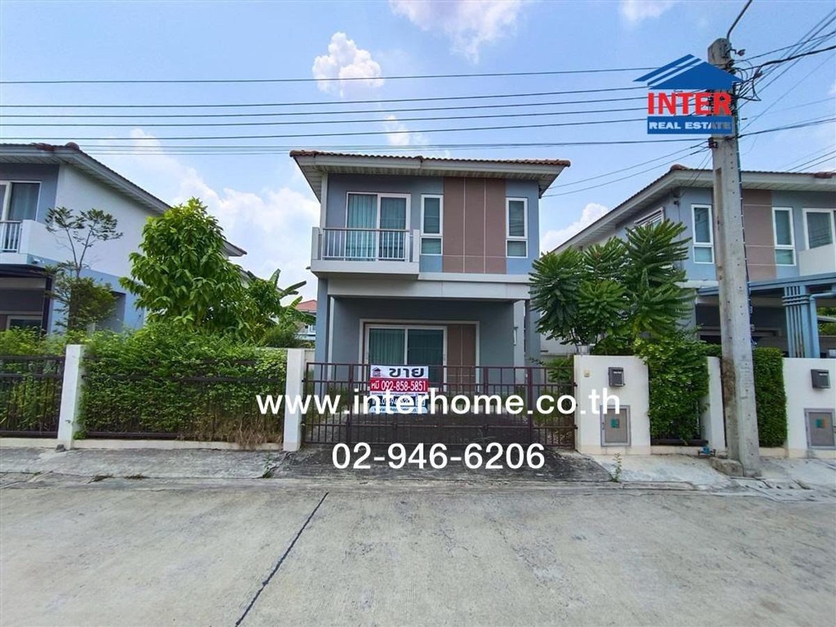 For SaleHouse : บ้านเเฝด 2 ชั้น 39.9 ตร.ว. หมู่บ้านศุภาลัยวิลล์ วงแหวน-บางใหญ่ ถนนกาญจนาภิเษก บางบัวทอง นนทบุรี