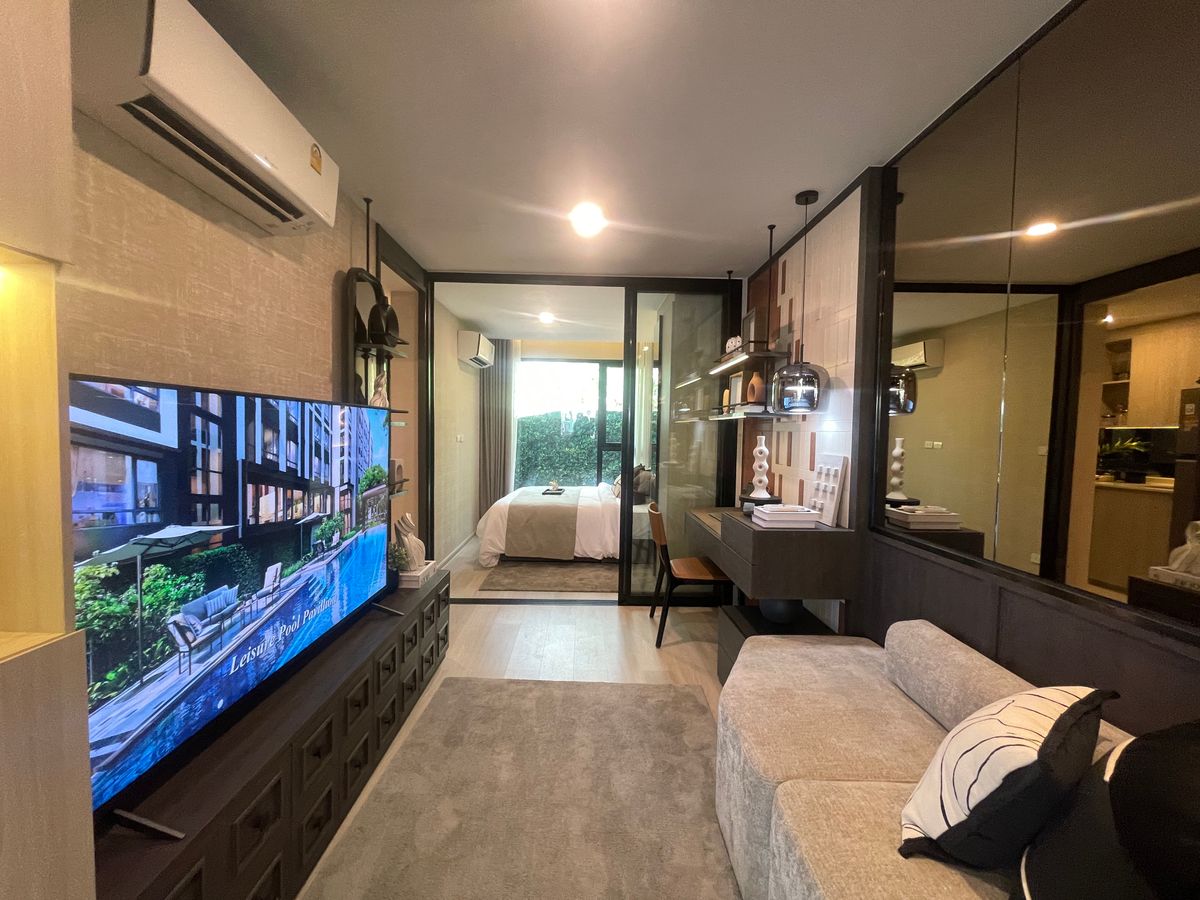 ขายคอนโด : So Origin Sukhumvit 105 (200 meter to BTS Bearing) 1 bedroom 24.5 Sq.M. 