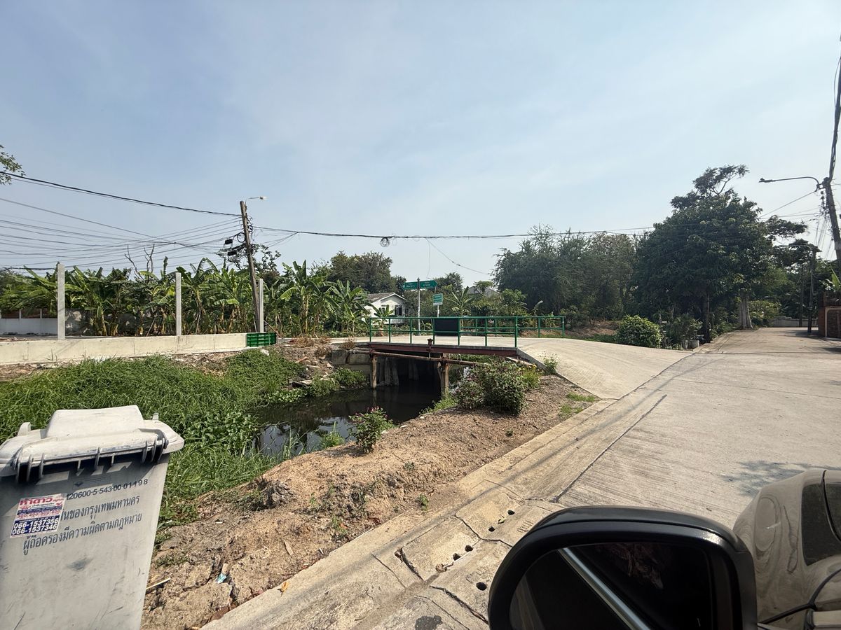 ขายที่ดินนวมินทร์ รามอินทรา : ขายที่ดินคู้บอน25 แยก 12 ที่ถมแล้ว พร้อมสร้าง 