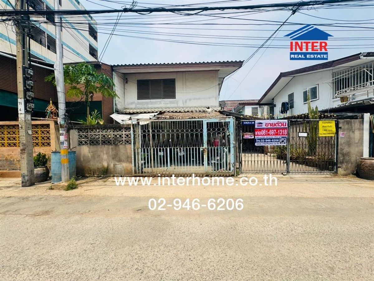 ขายบ้านสมุทรปราการ สำโรง : บ้านเดี่ยว 2 ชั้น 50 ตร.ว. โครงการเคหะบางพลี ซอยเทศบาลบางเสาธง48 (ฝ20) ถนนเทพารักษ์ บางเสาธง สมุทรปราการ
