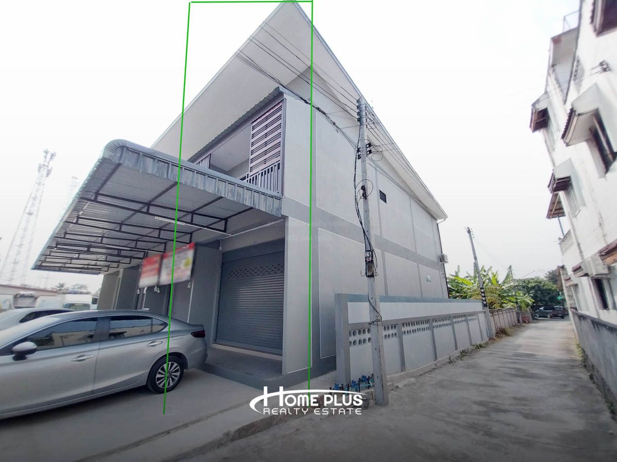 ขายอาคารพาณิชย์เชียงใหม่ : อาคารพาณิชย์ 2 ชั้น (หลังริม) ติดถนนท่าทรายใกล้สายลมรีสอร์ท จังหวัดเชียงใหม่