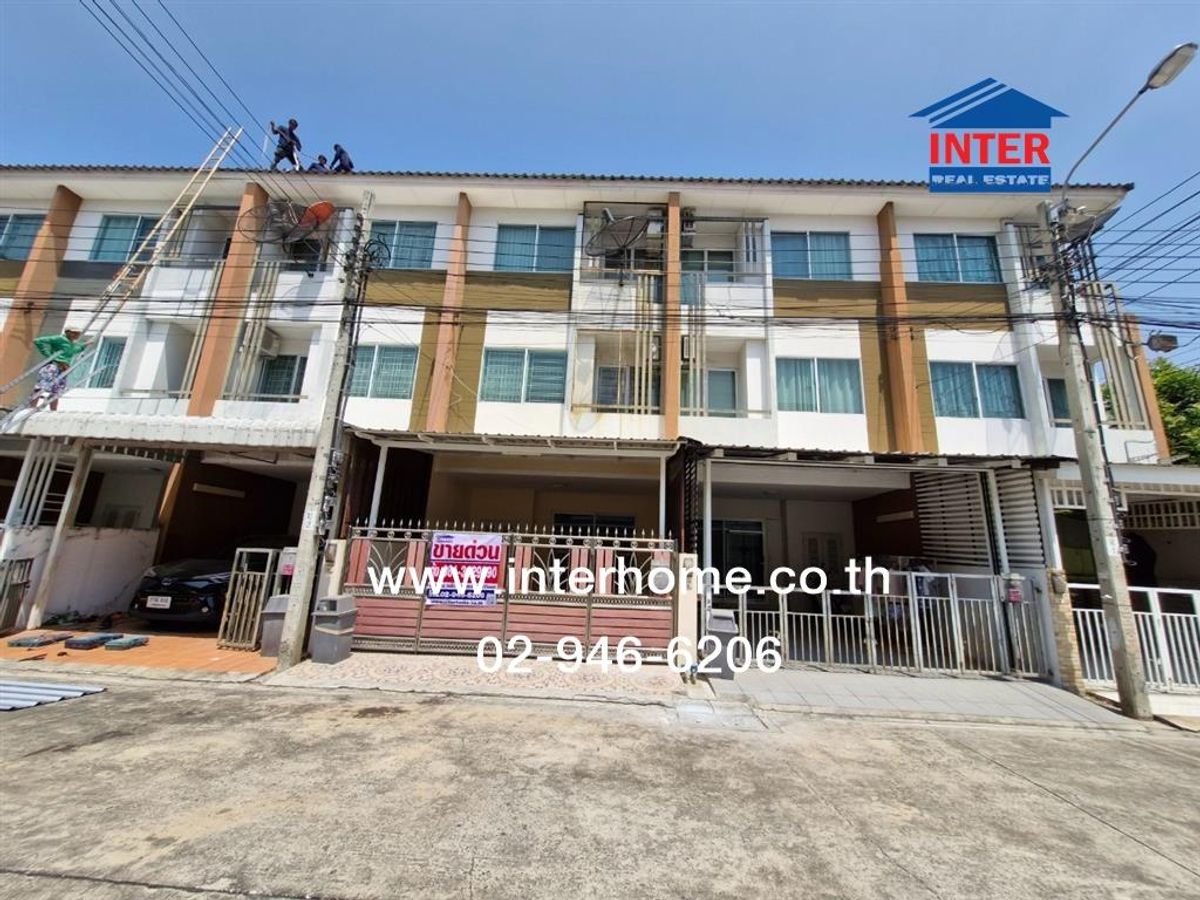 ขายทาวน์โฮมแจ้งวัฒนะ เมืองทอง : ทาวน์โฮม 3 ชั้น 19 ตร.ว. เดอะทรัสต์ซิตี้ งามวงศ์วาน25 ใกล้วัดบัวขวัญ ซอยงามวงศ์วาน25 ถนนงามวงศ์วาน ถนนสามัคคี เมืองนนทบุรี นนทบุรี