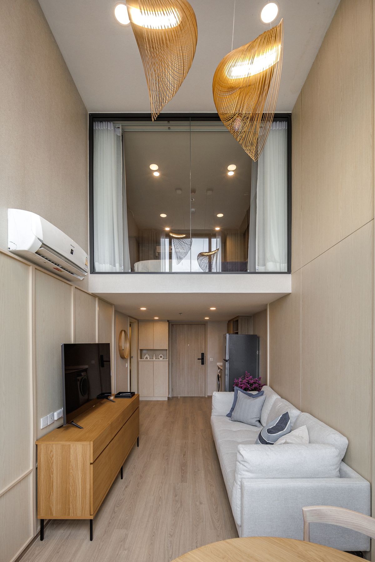 ให้เช่าคอนโดคลองเตย กล้วยน้ำไท : 🔥ให้เช่าด่วน🔥คอนโด  Life Rama 4 - Asoke ห้อง Vertiplex 2 bed 1 bath  ขนาด 52 ตร.ม. ชั้น 34 ห้องสวย ส่วนกลางจัดเต็ม ใกล้MRTศูนย์สิริกิติ์