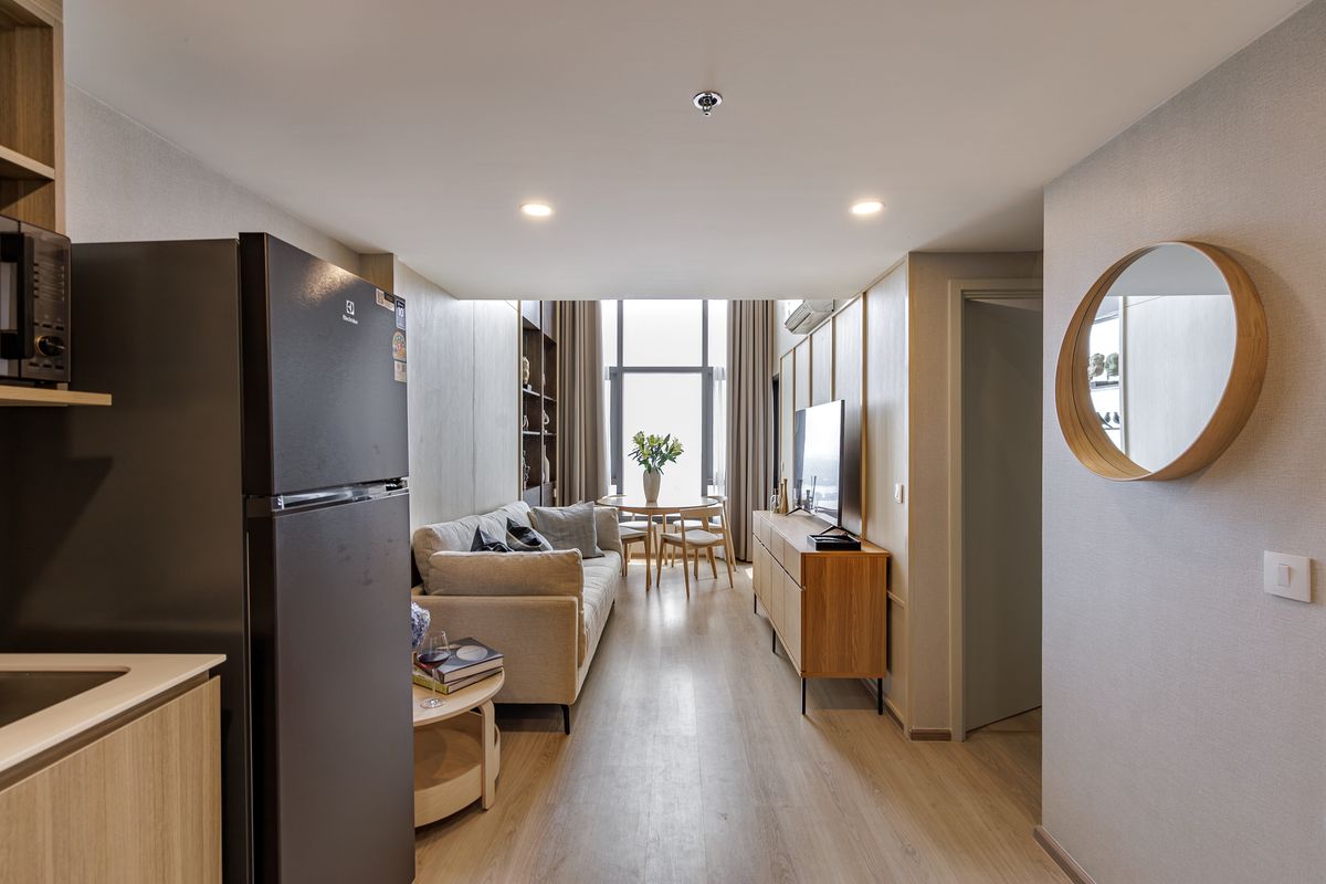 ให้เช่าคอนโดคลองเตย กล้วยน้ำไท : 🔥ให้เช่าด่วน🔥คอนโด  Life Rama 4 - Asoke ห้อง Vertiplex 2 bed 1 bath  ขนาด 52 ตร.ม. ชั้น 34 ห้องสวย ส่วนกลางจัดเต็ม ใกล้MRTศูนย์สิริกิติ์