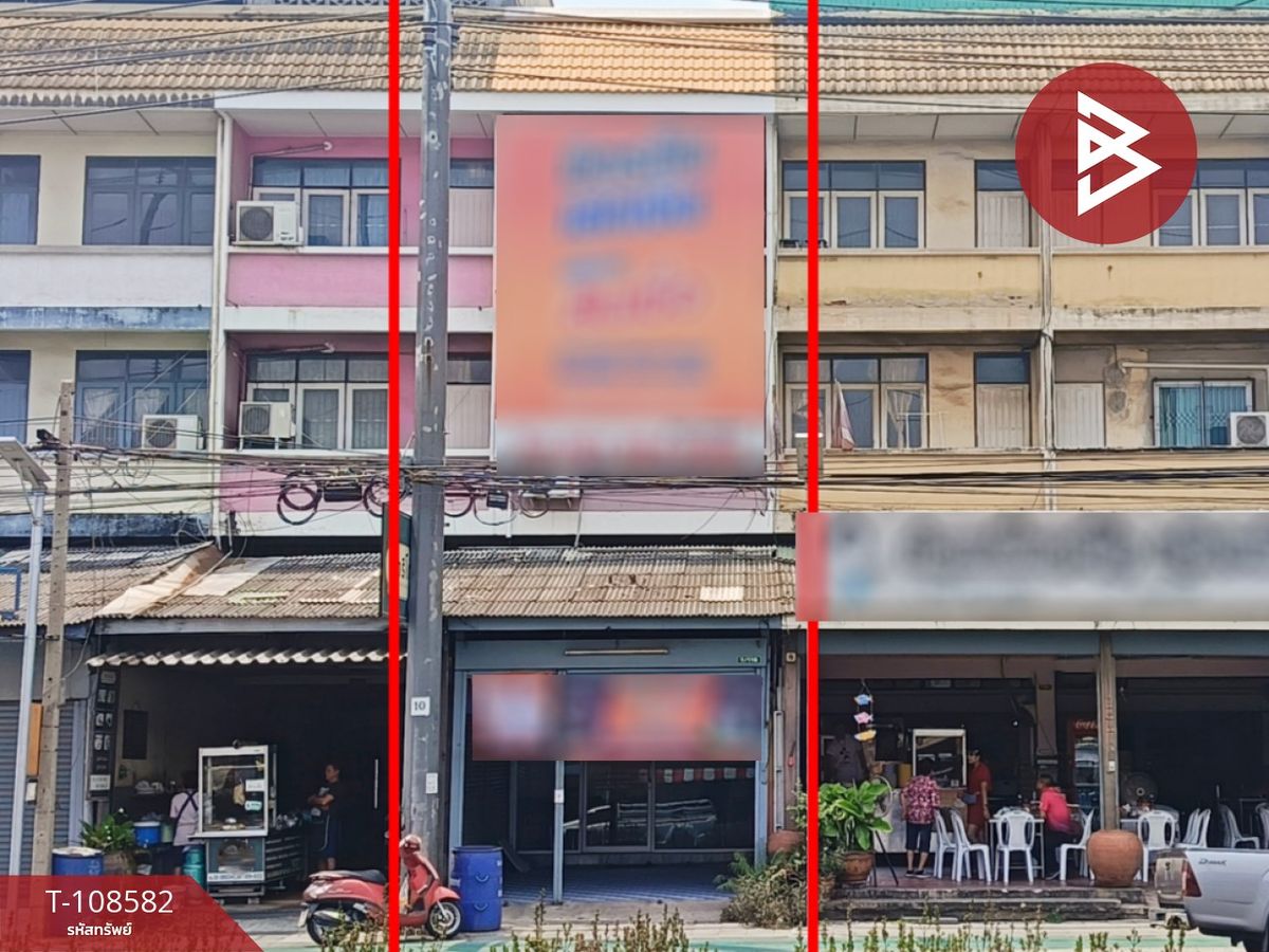 For SaleShop HouseSamut Prakan,Samrong : 3.5 -story commercial building for sale, Phraeksa Road, 18 sq.wah, Ban Samut Prakan