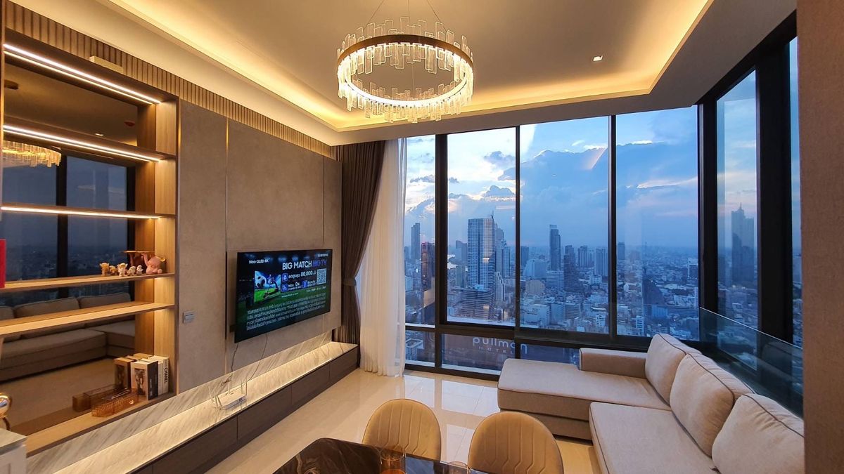For RentCondoSilom, Saladaeng, Bangrak : Condo for rent Ashton Silom 77 sq.m., near BTS Chong Nonsi