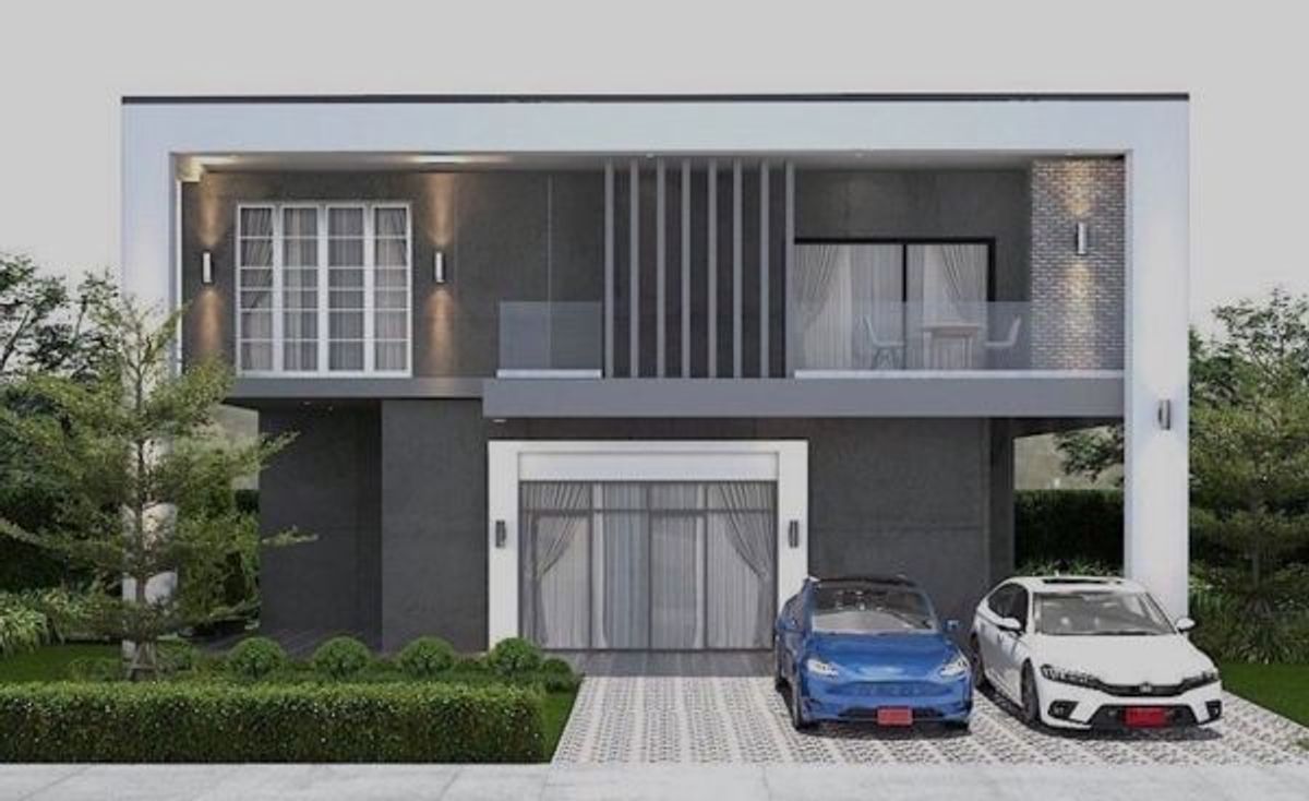 For SaleHousePathum Thani,Rangsit, Thammasat :  4-BR House in Khu Khwang (2003449)