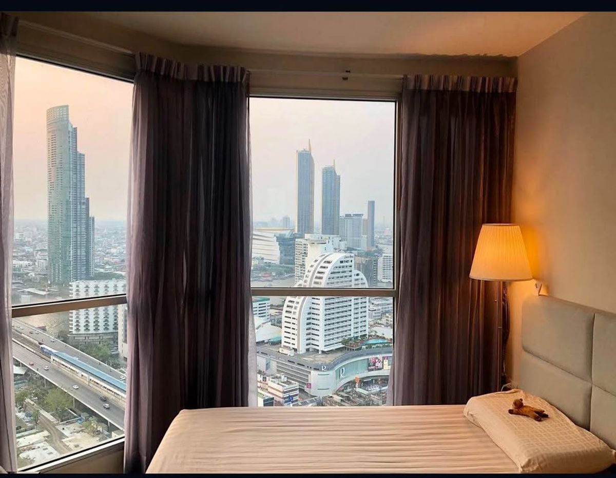 For RentCondoSathorn, Narathiwat : Rhythm Sathorn, Special Layout Only 1 Unit Per Floor, River View