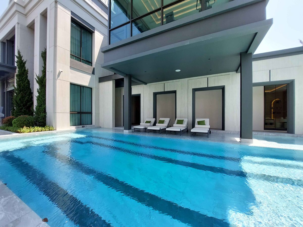 For SaleHouseRathburana, Suksawat : Luxury mansion Next to the Yai Suksawat Road, Grand Bangkok Boulevard Suksawat - Rama 3