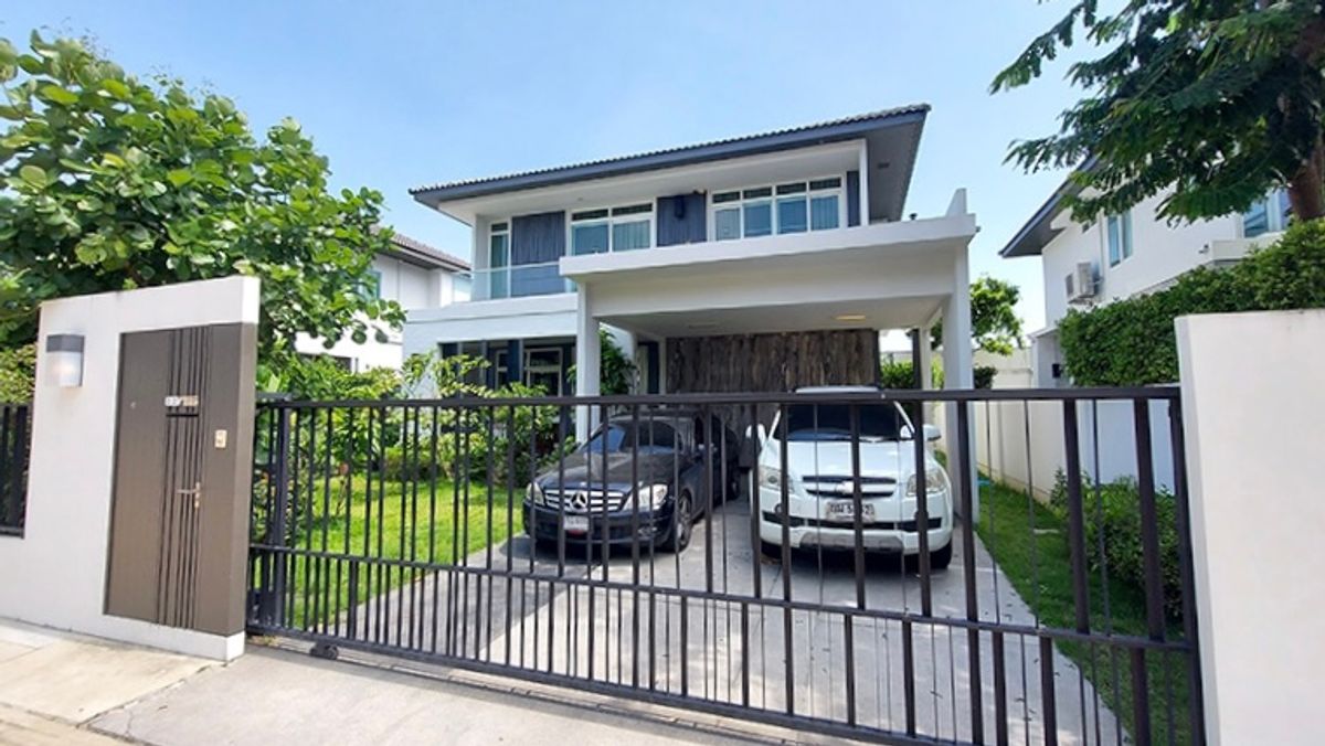 For SaleHouseRama5, Ratchapruek, Bangkruai : Urgent sale !! Manthana-Ratchaphruek, beautiful house, quality society