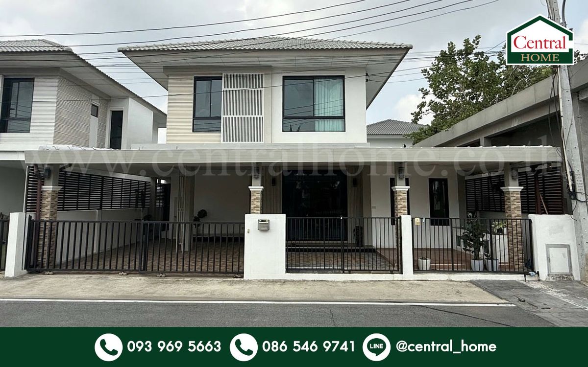 For SaleHouseChachoengsao : My twin house-Bang Phra, Bang Phra, full, ready, cheap