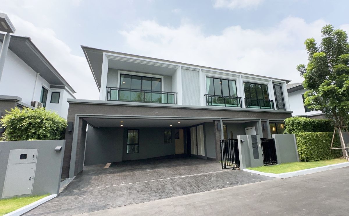 For SaleHouseLadkrabang, Suwannaphum Airport : Belgravia Bangna- rama9 英伦独栋现代豪华别墅