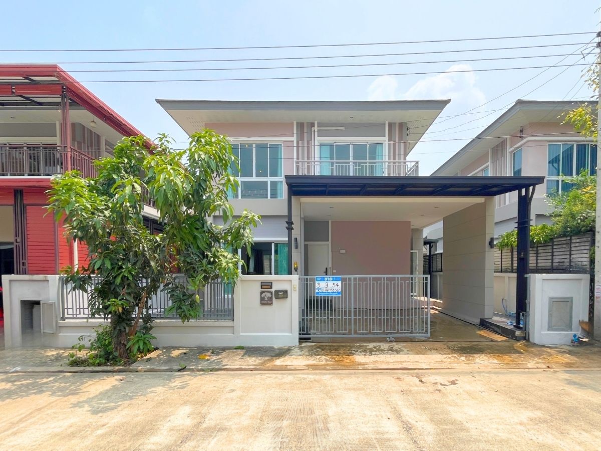 ขายบ้านนวมินทร์ รามอินทรา : วิลล่า จามจุรี รามอินทรา-หทัยราษฎร์ (ขนาด 54 ตร.วา) ถ.หทัยราษฎร์ คลองสามวา : Villa Charmchuree Ramintra-Hathairat