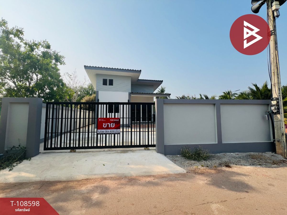 For SaleHouseSamut Songkhram : Single house for sale, area 50 sq.wah, Lat Yai, Samut Songkhram