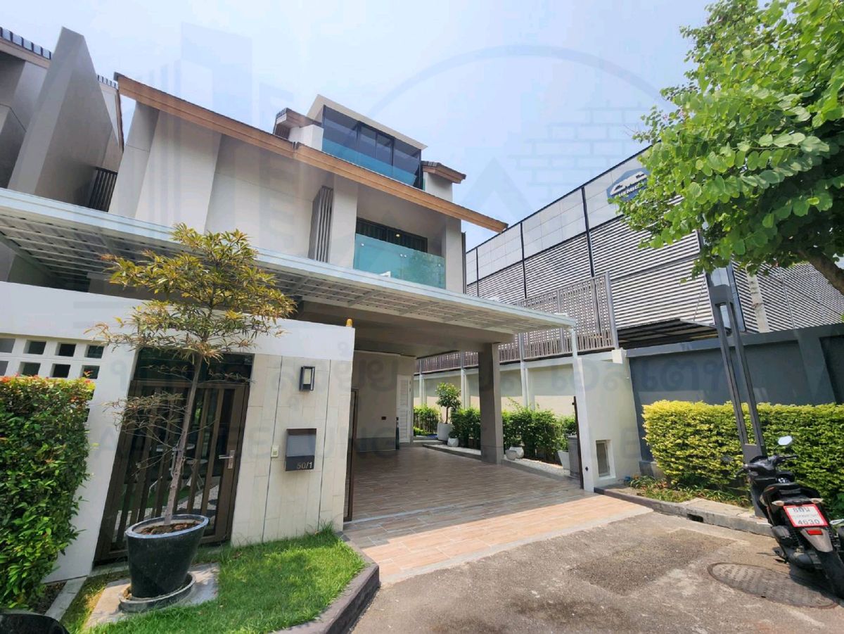ให้เช่าบ้านเกษตร นวมินทร์ ลาดปลาเค้า : ให้เช่า Private Nirvana Through Ekamai Ramindra แปลนพิเศษ🧧🎎🎅🏼通过 Ekamai Ramindra 特别计划出租私人涅槃 