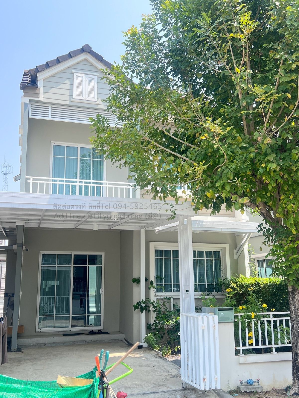 For RentHouseBangna, Bearing, Lasalle : 📣 Renting The Village📍 Near the Mega Bangna and HomePro 3, 2 bathrooms ** Ready to move in ** The house is warm, cute 🏡