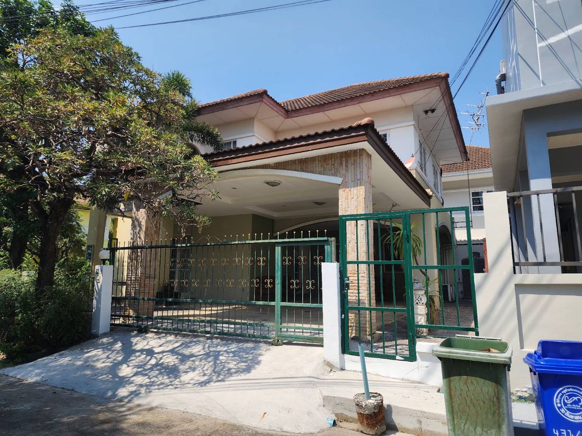 HouseLadkrabang, Suwannaphum Airport : V, and for sale/ For Sale for Rent, Detached house, Lalil Green Ville Rama 9-Onnut-Suvarnabhumi Lalin Green Ville onnut-suvannabhumi