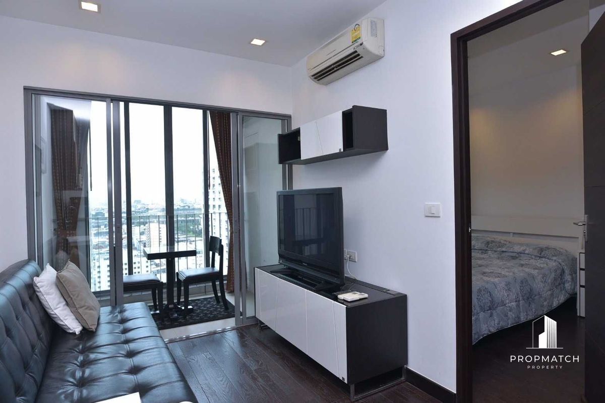ให้เช่าคอนโดราชเทวี พญาไท : ✨Flash Deal✨IDEO Q Phayathai ( 1Bed 1Bath 36.5SQM.) แต่งครบพร้อมอยู่ !! เพียง 17,000 บาทต่อเดือน Tel.0981315848 @propmatch