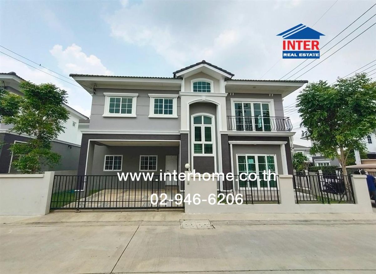 For SalePathum Thani,Rangsit, Thammasat : 2 storey detached house 50.3 sq.w. Village Arista Ratchaphruek-Pathum Thani Rangsit-Pathum Thani Road Ratchapruek Road Mueang Pathum Thani, Pathum Thani