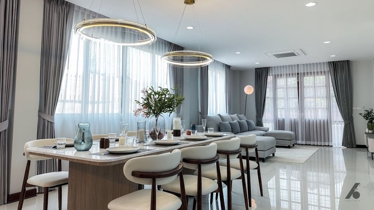 For RentHouseBangna, Bearing, Lasalle : 💥Forrent💥sriphong Village, Lasalle 46 🛒Near Mega Bangna, 🚅 BTS BEARING 🏡 Fully Furnished, Ready to Move in‼ ️