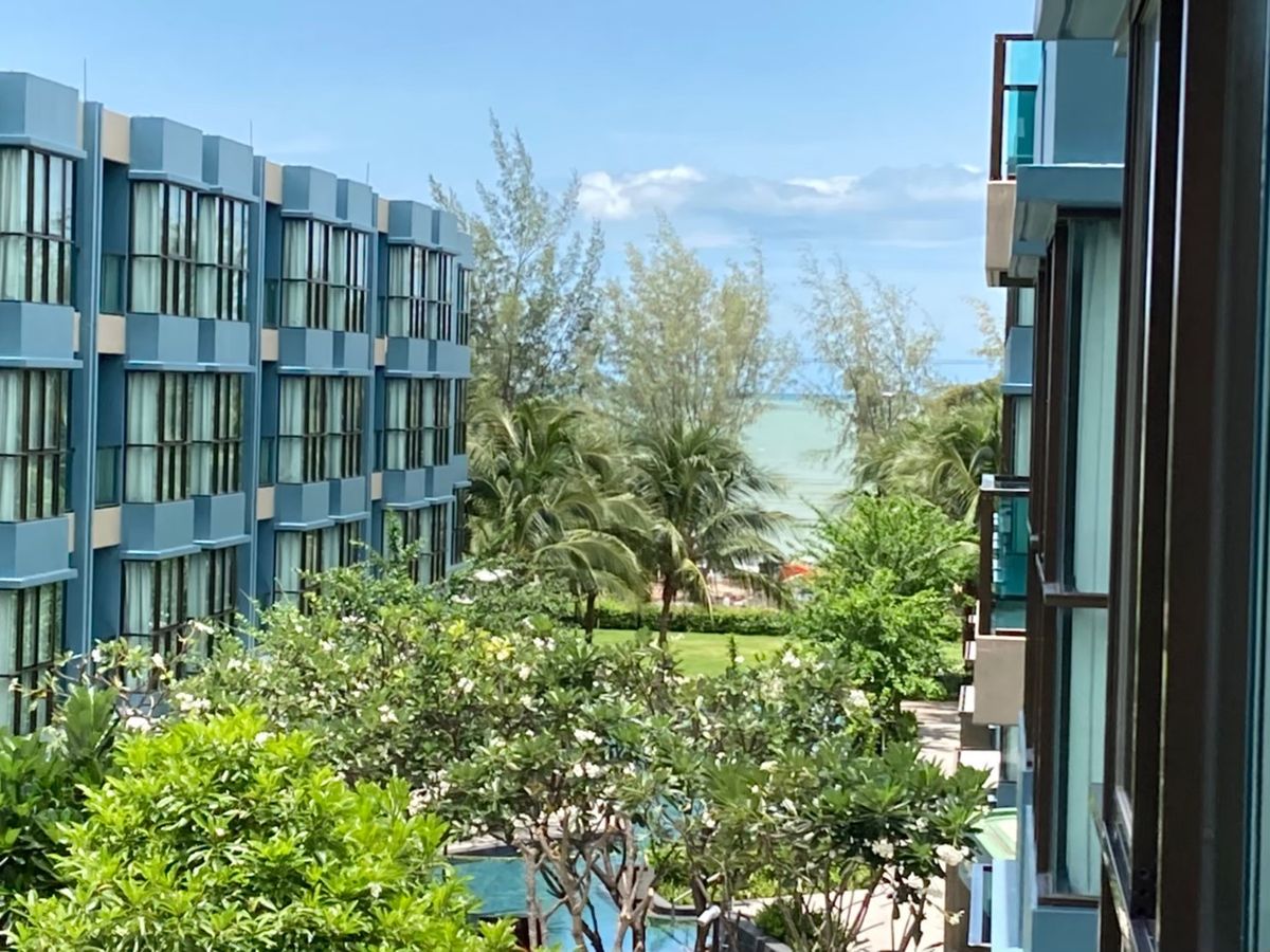 For RentCondoCha-am Phetchaburi : Lumpini Park Beach Condo for Rent, Cha -am 2 new rooms ⚡🔥 san