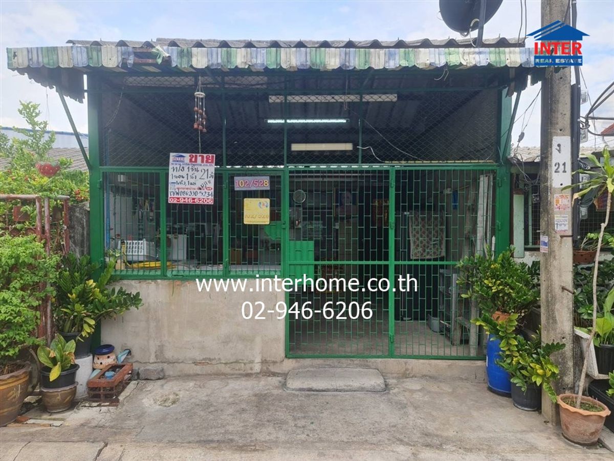 ขายทาวน์โฮมลาดกระบัง สุวรรณภูมิ : ทาวน์เฮ้าส์ 1 ชั้น 21 ตร.ว. ทาวน์เฮ้าส์ ซอยเคหะร่มเกลัา14 ถนนกาญจนาภิเษก ถนนเคหะร่มเกล้า เขตลาดกระบัง กรุงเทพมหานคร