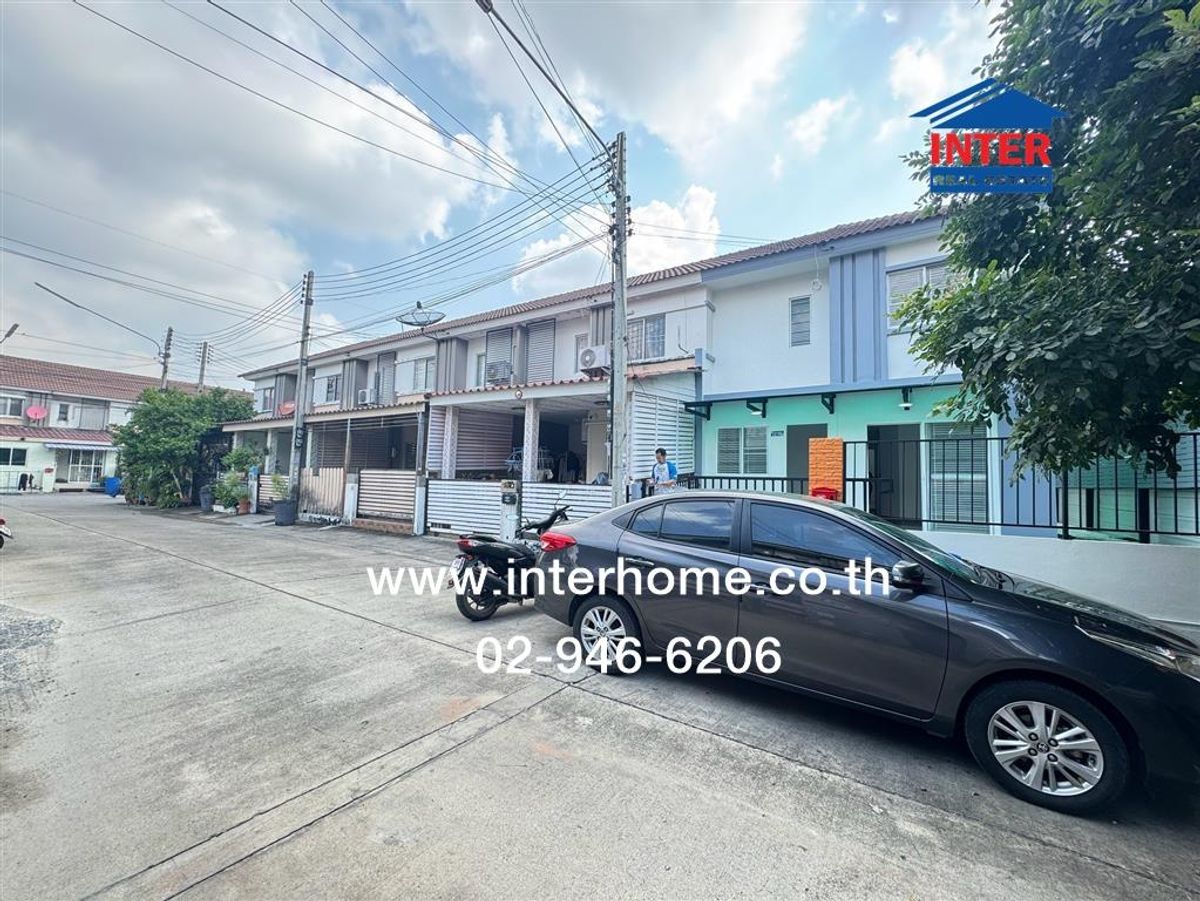 ขายทาวน์โฮมปทุมธานี รังสิต ธรรมศาสตร์ : ทาวน์โฮม 2 ชั้น 23.5 ตร.ว. หมู่บ้านพฤกษา81 ใกล้ตลาดไท ถนนพหลโยธิน ถนนไอยรา คลองหลวง ปทุมธานี