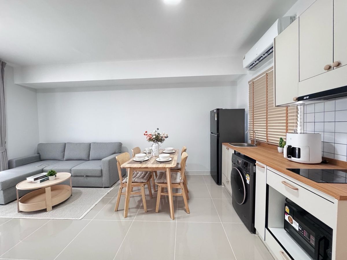 For RentTownhomeBangna, Bearing, Lasalle : 💥ForRent💥 3Bed • Pleno Sukhumvit - Bangna2 🏡 Near Mega Bangna ‼️ Ready to move in ‼️Fully Furnished ✨