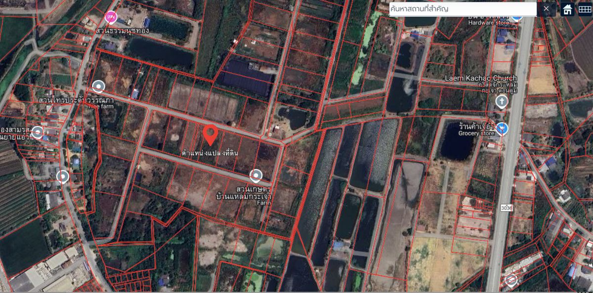 ขายที่ดินนครปฐม : ขายที่ดินสวย 2 ไร่ นครปฐม ไร่ละ 500,000 เชื่อมต่อได้ทั้ง นครปฐม กาญจนบุรี สุพรรณี ใกล้มอเตอร์เวย์  กว้าง 40 เมตร ลึก 80 เมตร