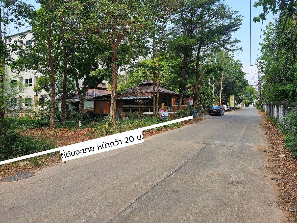 ขายที่ดินขอนแก่น : ที่ดินสวย 214.8 ตร.วา ติด มหาวิทยาลัยขอนแก่น ถนนประตูเขียว รถมินิบัส สายสีน้ำเงินวิ่งผ่าน