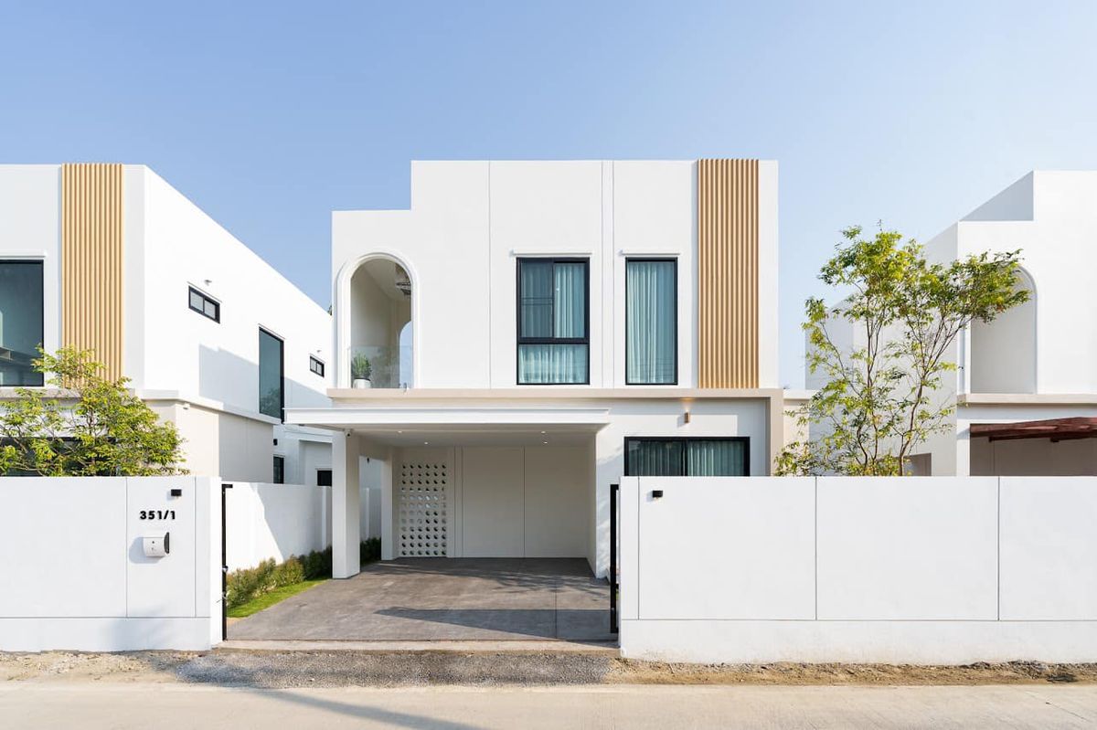 For SaleHouseChiang Mai : 2-Story Detached House, Ready to Move In 3 Bedrooms  3 Bathrooms