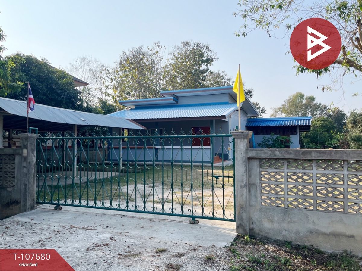 For SaleHouseChiang Rai : Single house for sale with land area 1 rai 35 sq.w. Mae Chan, Chiang Rai