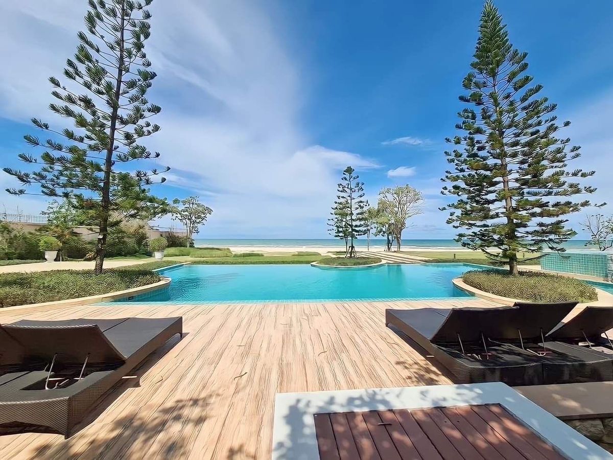 ขายบ้านหัวหิน ประจวบคีรีขันธ์ : 📢👇บ้านพักตากอากาศชายทะเล ชะอำ หัวหิน หาดสวย น้ำใส เพียง 200 เมตร ถึงชายทะเล มีระบบรักษาความปลอดภัยที่ดี เข้าตัวเมืองหัวหินเพียง 15 นาที (หมู่บ้านติดถนนหลักเพชรเกษม)