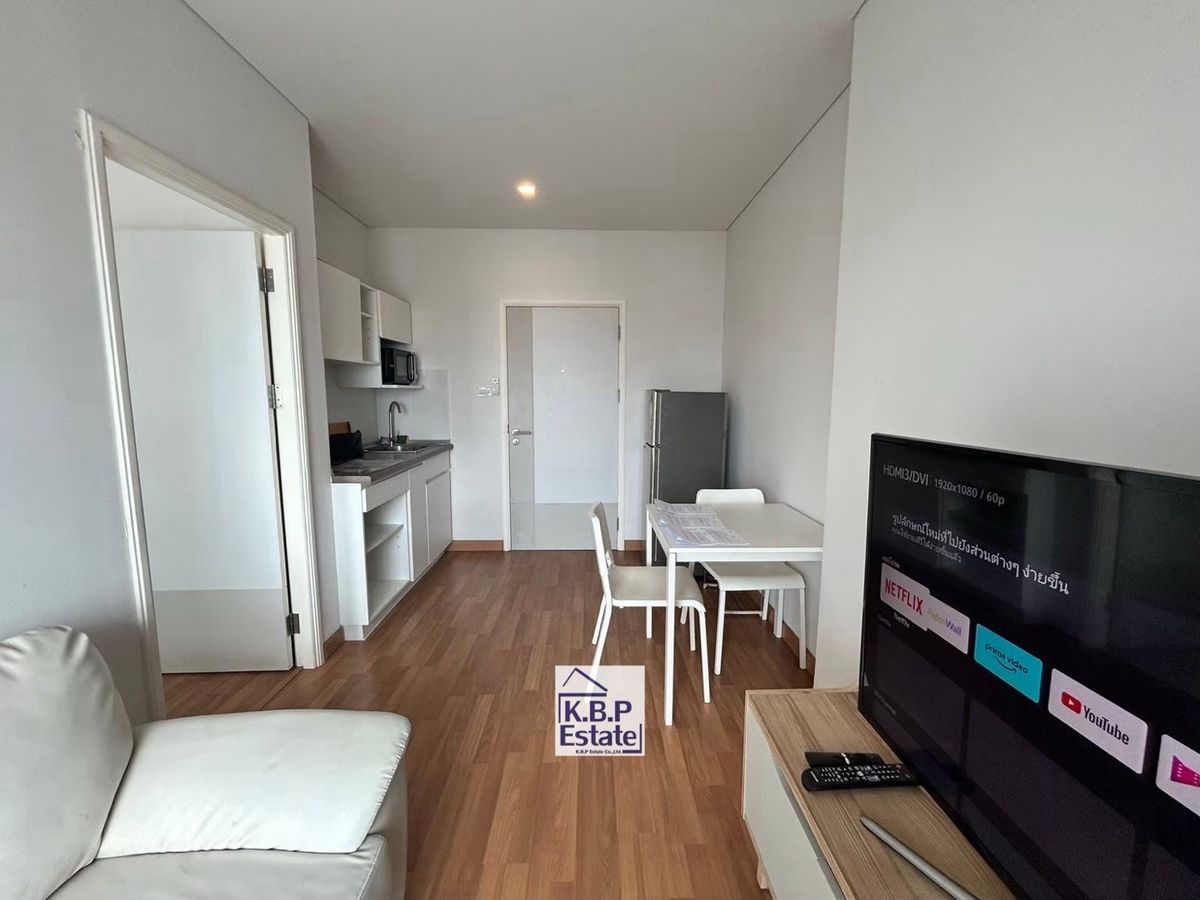 For RentCondoRama3 (Riverside),Satupadit : for rent, Lumpini Place, Ratchada, Sathu 1 bed fully furniture.