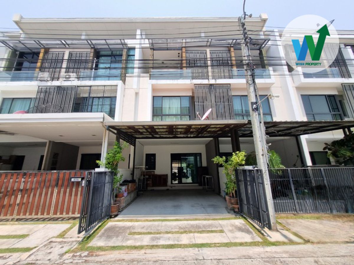 For SaleTownhomeNawamin, Ramindra : Selling lower than The Terrace Ram Inthra 65 /3, 22 sq.w., 3 bedrooms, 4 water near Fashion Island