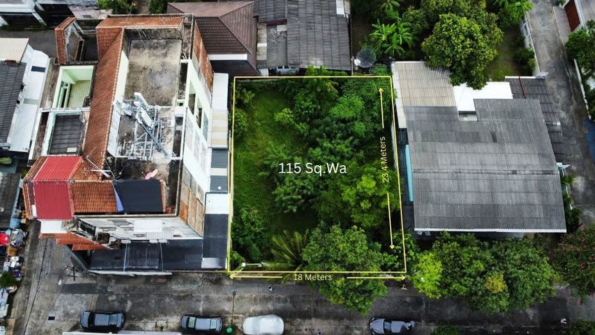 For SaleLandOnnut, Udomsuk : 115 sq.w. Pridi Phanom Yong 15 / (Sell), Vacant Land 115 SQ.W. Pridi Banomyong 15 / (For Sale) DK010