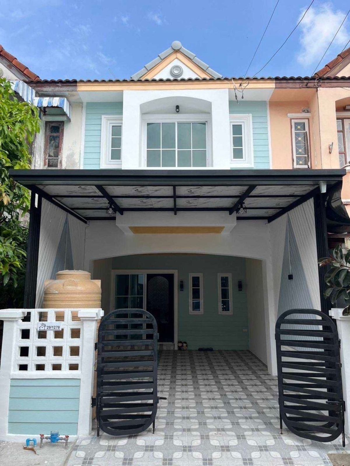 For SaleTownhomeNawamin, Ramindra : 2 -storey townhouse for sale, KC Ram Inthra 1, size 16 square meters