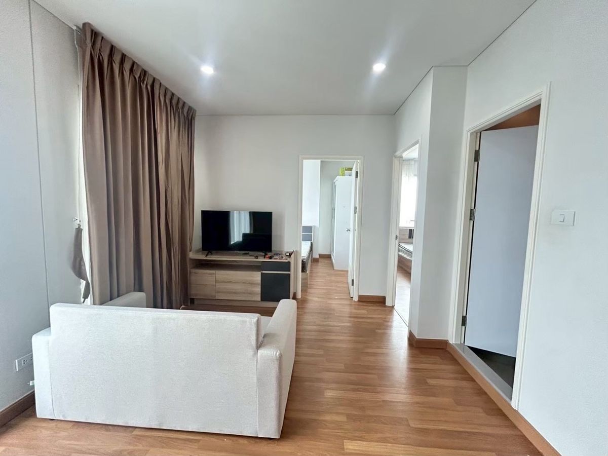 For RentCondoRama3 (Riverside),Satupadit : (The room is available. 📍7/9/68) For rent Lumpini Place Ratchada-Sathu 2 Bedrooms 39 sqm (corner room) 🏡
