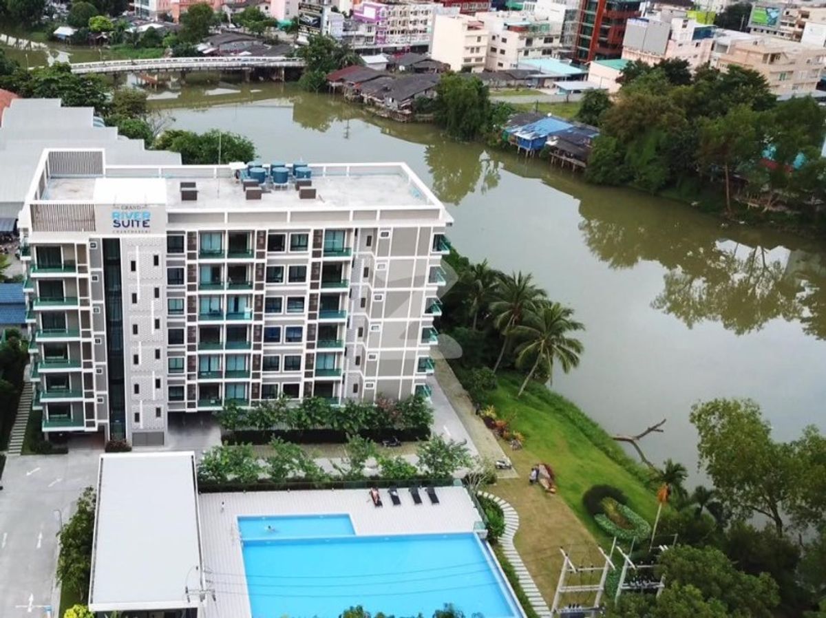 ขายคอนโดจันทบุรี : คอนโดหรู ริมน้ำจันทบุรี วิวสวย ใจกลางเมือง 1 ห้องนอน 1 ห้องน้ำ