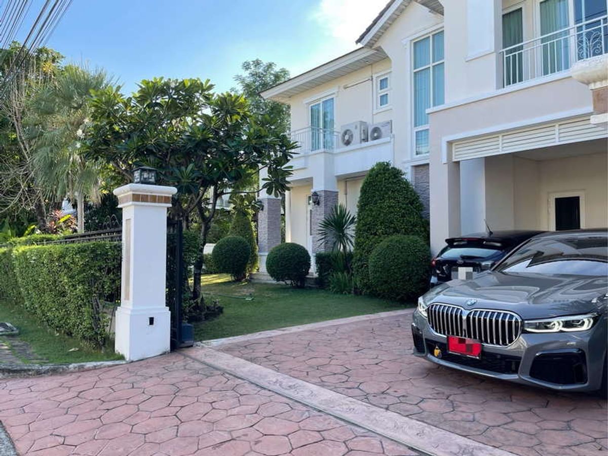 For RentHouseLadkrabang, Suwannaphum Airport : Detached house for rent perfect masters, Rama 9 Bre23997
