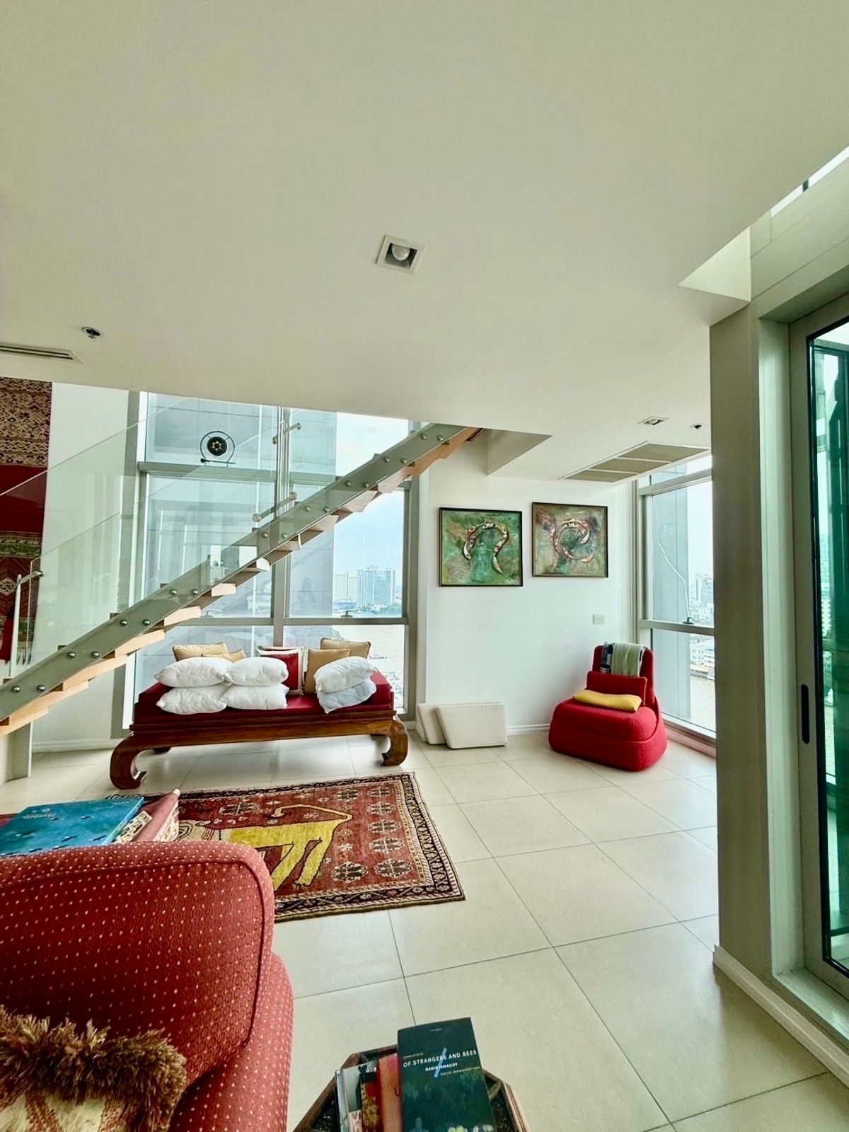 For RentCondoWongwianyai, Charoennakor : 🔥For urgent rent🔥 Condo The River, large room, Duplex, Chao Phraya River view, near BTS Charoen Nakhon station