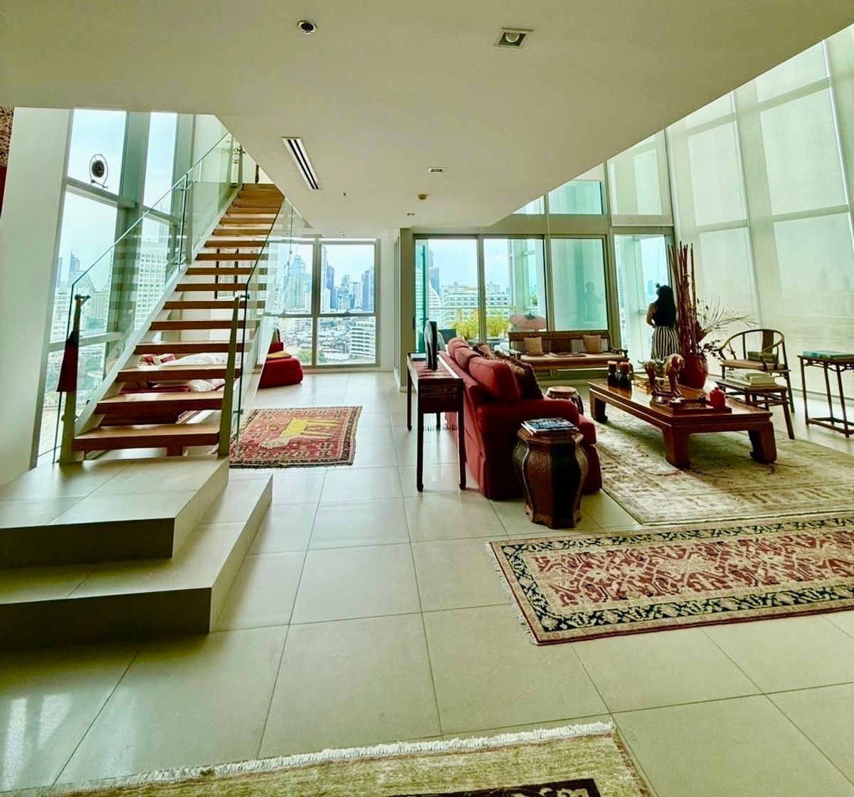 For RentCondoWongwianyai, Charoennakor : 🔥For urgent rent🔥 Condo The River, large room, Duplex, Chao Phraya River view, near BTS Charoen Nakhon station