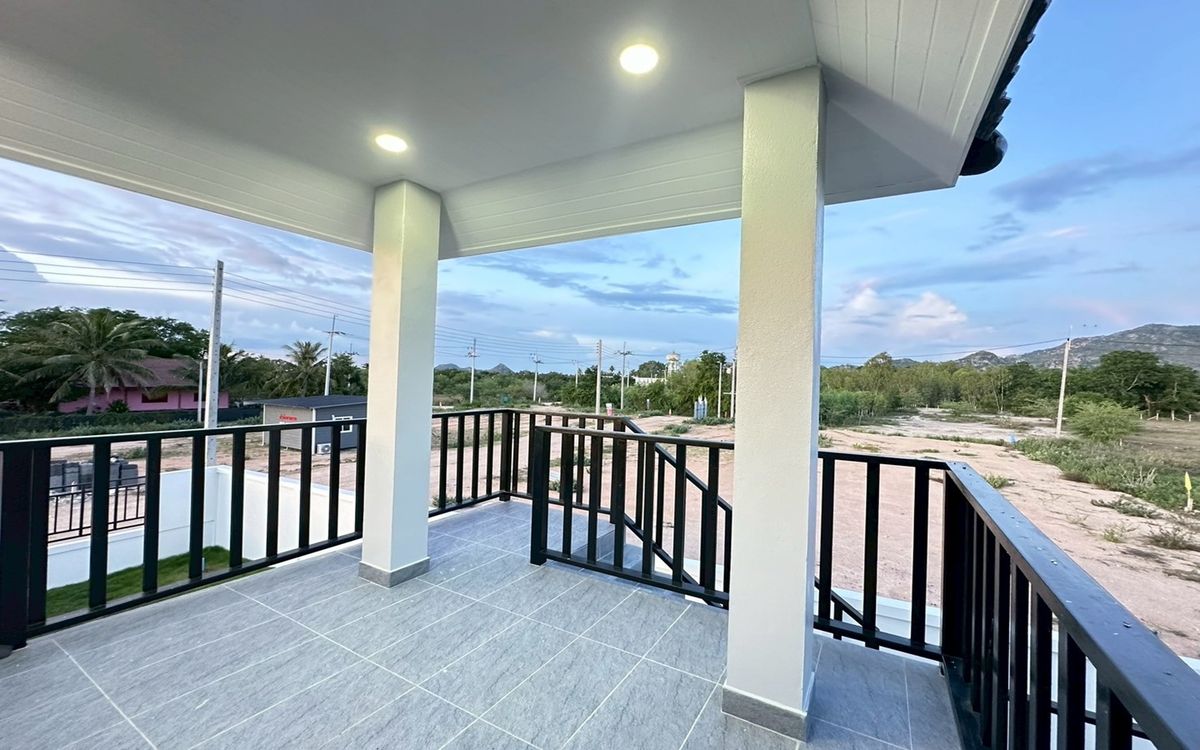 For SaleHouseCha-am Phetchaburi : House for sale Setthasiri Village Cha -am Project, Khao Yai Subdistrict, Cha -Am District, Phetchaburi Province, near Santoroni Water Park, near Cha -am Sea for 10 minutes